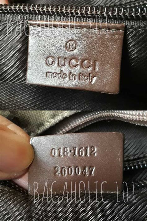 gucci certificate of authenticity card|is a gucci bag real.